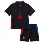 24-25 Barcelona Away Spotify New Logo Jersey Kids Kit