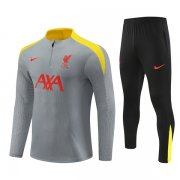 24-25 Liverpool Training Suit Light Grey