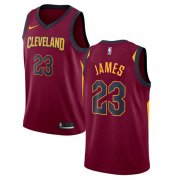 Men’s Cleveland Cavaliers Lebron James $23 Wine Swingman Jersey