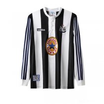 1995-1997 Newcastle United Home Long Sleeve Retro Jersey