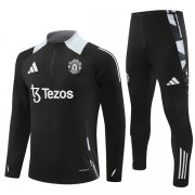 24-25 Manchester United Training Suit Black