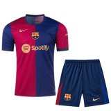 24-25 Barcelona Home Jersey Men Kit