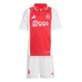 24-25 Ajax Home Jersey Kids Kit