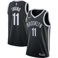 20-21 Brooklyn Nets Nike Black Irving 11 Swingman Jersey - Association Edition