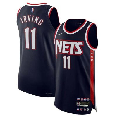 2022 Brooklyn Nets Nike Royal Irving 11 Swingman Jersey - City Edition