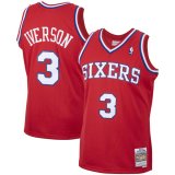 01-02 Philadelphia 76ers Allen Iverson 3 Classics Jersey