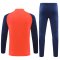 24-25 Manchester United Training Suit Orange Navy