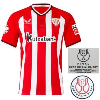 23-24 Athletic Bilbao Home Final Copa Del Rey Jersey