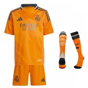 24-25 Real Madrid Away Kids Full Kit