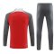 24-25 Liverpool Training Suit Red Sleeve Grey