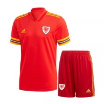 2020 Wales Home Jersey Kids Kit