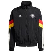 2024 Germany Euro Retro Style Fanswear Jacket Black