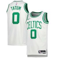 22-23 Boston Celtics Jayson Tatum 0 Nike White Swingman Jersey - Association Edition