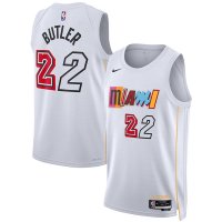 22-23 Miami Heat White Swingman Jersey Jimmy Butler 22