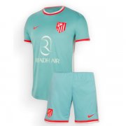 24-25 Atletico Madrid Away Jersey Kids Kit