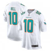 NFL Miami Dolphins Tyreek Hill 10 White Jersey