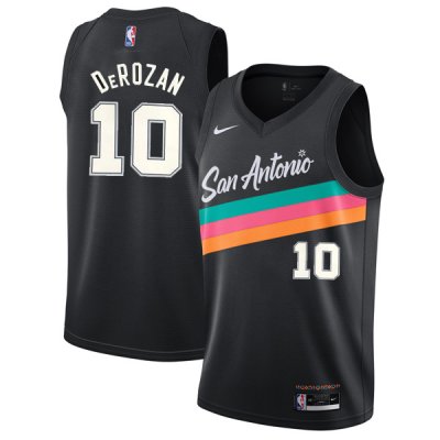 Men’s San Antonio Spurs DeMar DeRozan #10 Swingman Jersey