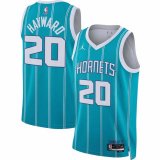 22-23 Charlotte Hornets Gordon Hayward 20 Green Swingman Jersey - Icon Edition