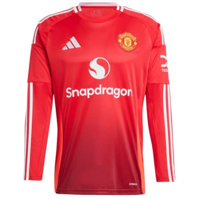 24-25 Manchester United Home Long Sleeve Jersey