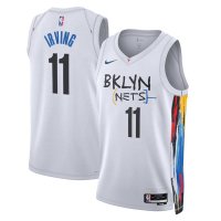 22-23 Brooklyn Nets White City Edition Swingman Jersey Kyrie Irving 11