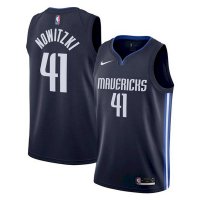 Men‘s Dallas Mavericks Navy Dirk Nowitzki #41 Swingman Jersey