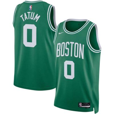 22-23 Boston Celtics Jayson Tatum 0 Nike Kelly Green Swingman Jersey - Icon Edition