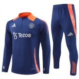 24-25 Manchester United Training Suit Navy