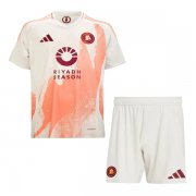 24-25 AS Roma Away Jersey Kids Kit